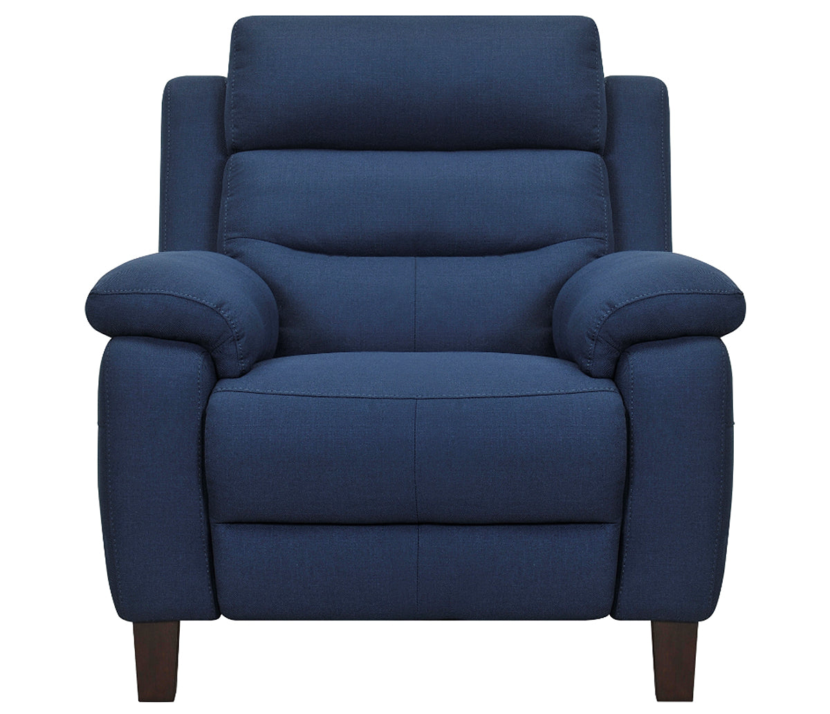 Crosby Chair - Power Reclining w/ Power Headrest - Blue Fabric