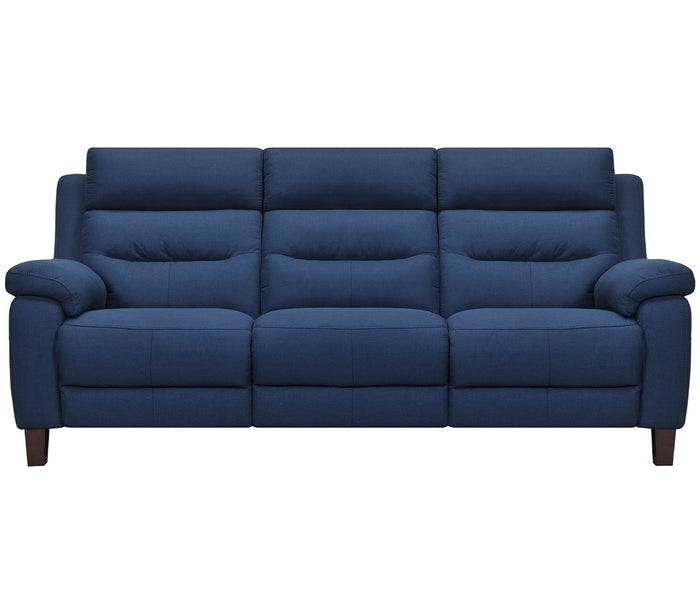 Crosby Sofa - Power Reclining w/ Power Headrests - Blue