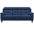 Crosby Sofa - Power Reclining w/ Power Headrests - Blue Fabric