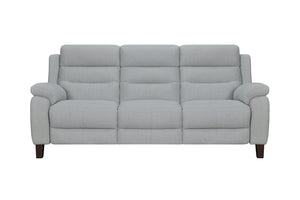 Crosby Sofa - Power Reclining w/ Power Headrests - Grey Fabric