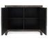 Gramercy Chevron - 40" Accent Cabinet - Dark Grey