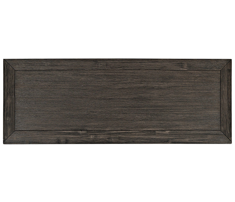 Gramercy Chevron - 40" Accent Cabinet - Dark Grey