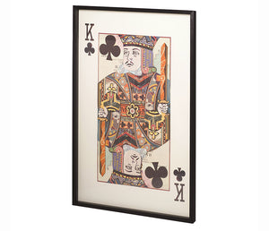 King of Clubs - Wall Art