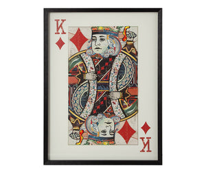King of Diamonds II - Wall Art