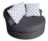 Lennox Swivel Chair - Fabric - Custom