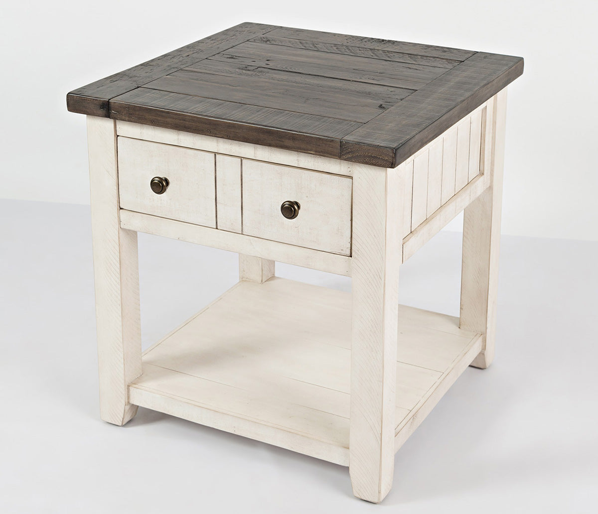Madison County - Vintage White - End Table