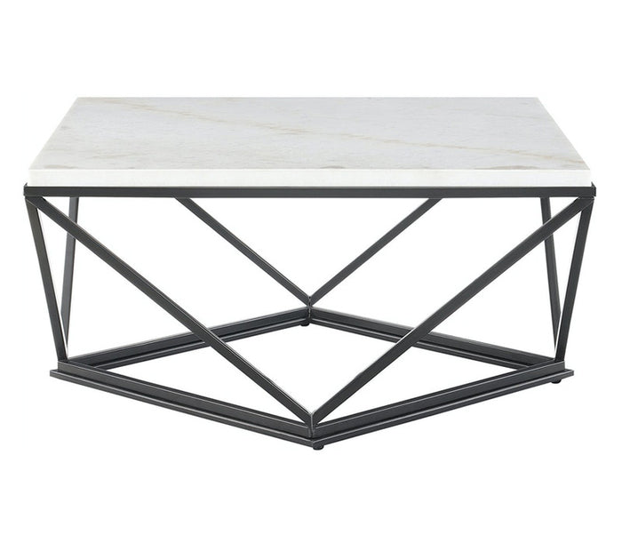 Riko Coffee Table - White Marble